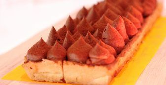 Light Rye Chocolate Tart